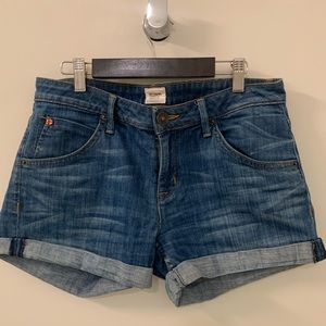 Hudson Hampton Cuffed Jean Shorts